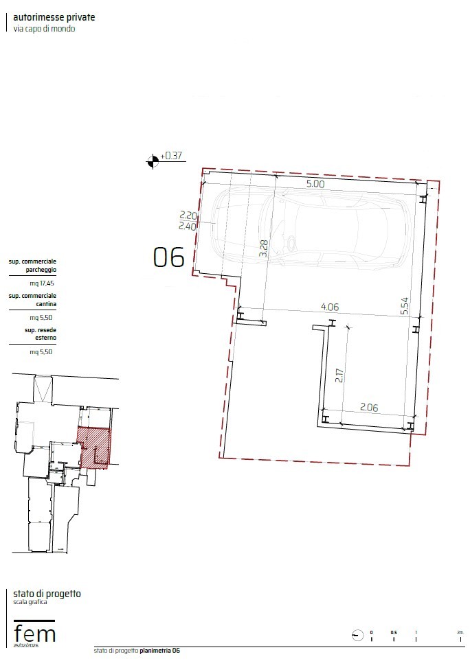 VENDESI GARAGE ZONA OBERDAN GIOBERTI DIMQ 24 CON PICCOLO MAGAZZINO E CORTE