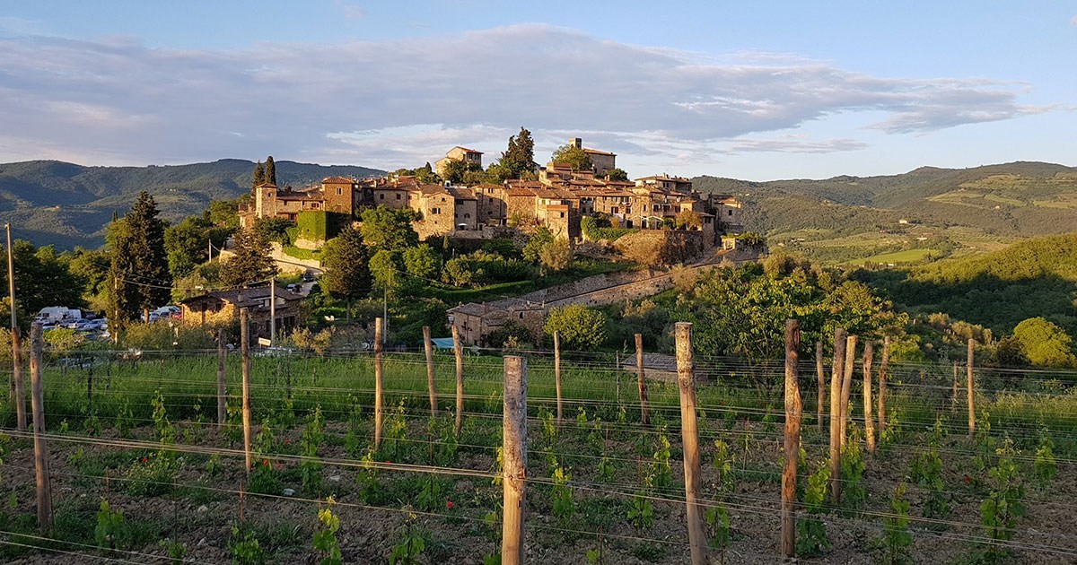 TERRATETTO CON GIARDINO BORGO MONTEFIORALLE (GREVE IN CHIANTI)